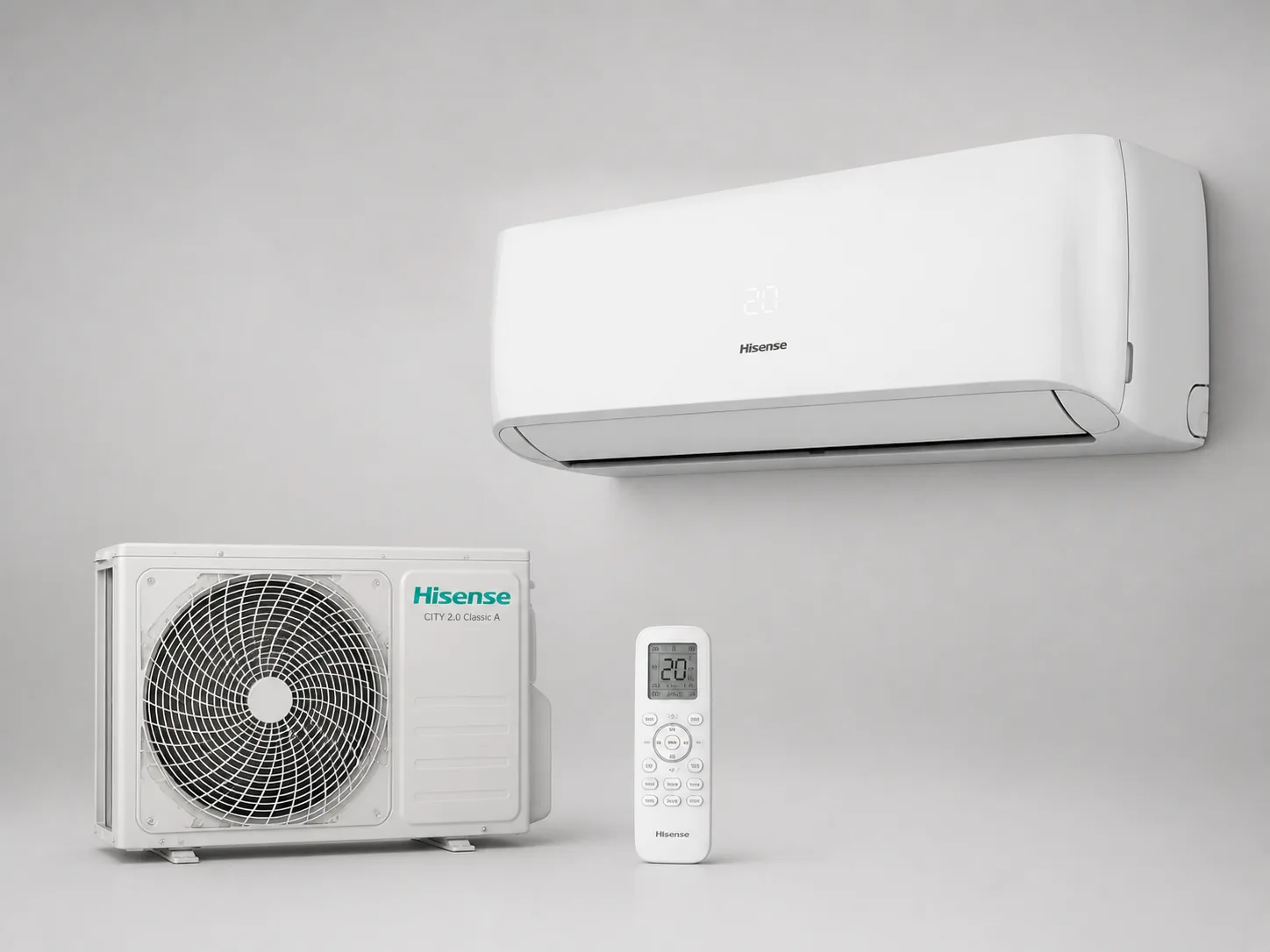 Кондиционер постоянной мощности Hisense CITY 2.0 Classic A AS-09HW4RLRKA01